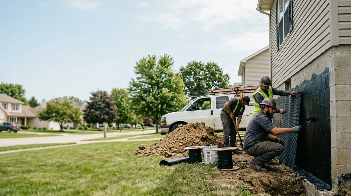 Basement Waterproofing in Forest City, IL near me